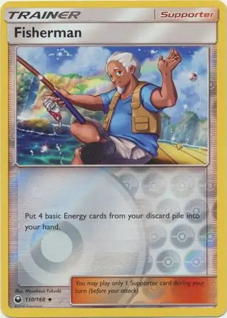 Celestial Storm Fisherman #130/168 reverse holo